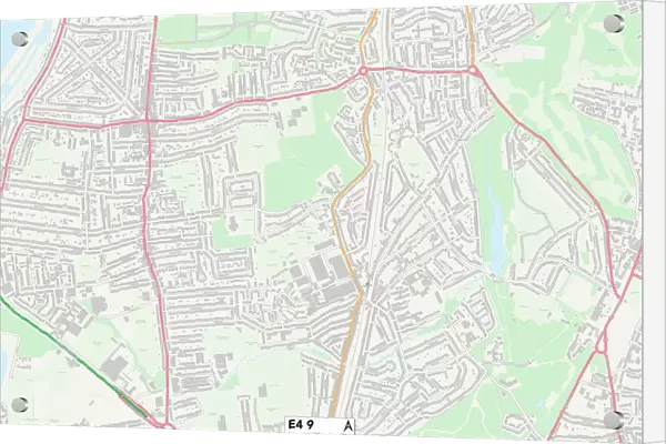 Waltham Forest E4 9 Map