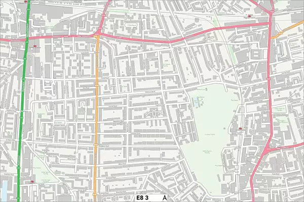 Hackney E8 3 Map