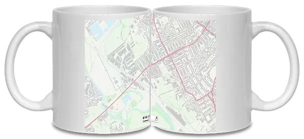 Hackney E10 7 Map