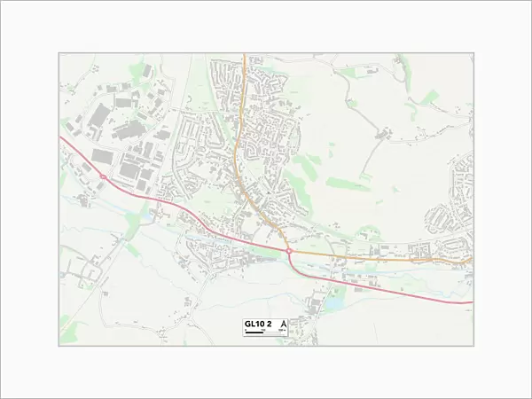 Stroud GL10 2 Map