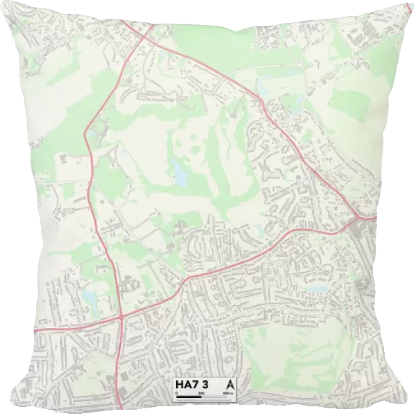Harrow HA7 3 Map