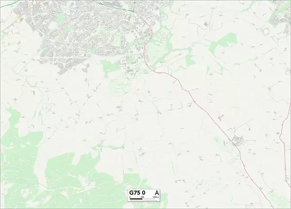 South Lanarkshire G75 0 Map