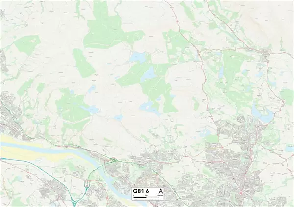 West Dunbartonshire G81 6 Map