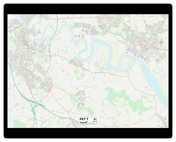 Falkirk FK7 7 Map