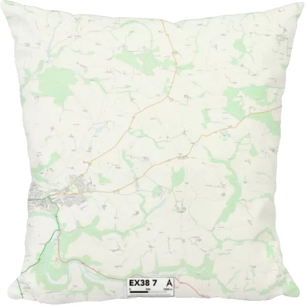 Exeter EX38 7 Map