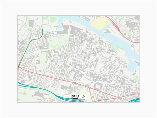 Glasgow G51 3 Map