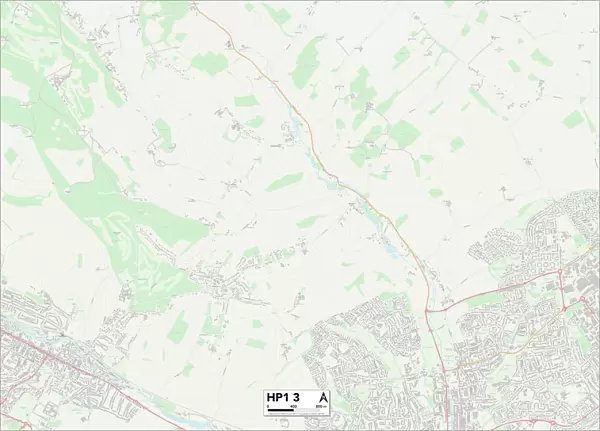 Dacorum HP1 3 Map