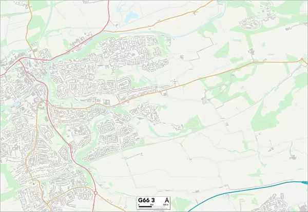 East Dunbartonshire G66 3 Map