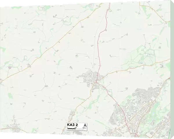 East Ayrshire KA3 2 Map