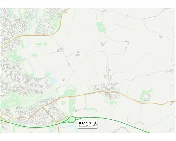 North Ayrshire KA11 3 Map