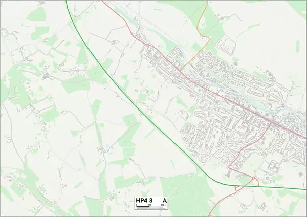 Dacorum HP4 3 Map