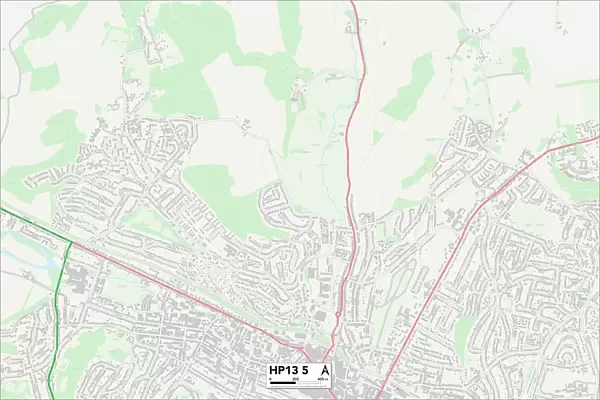 Wycombe HP13 5 Map