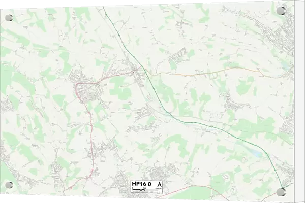 Wycombe HP16 0 Map