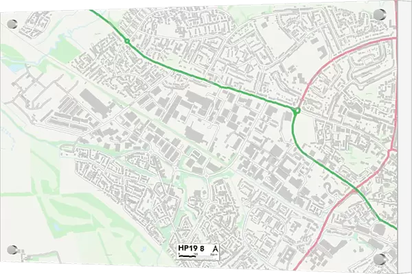 Aylesbury Vale HP19 8 Map