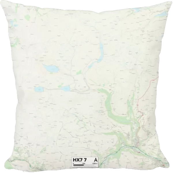 Calderdale HX7 7 Map
