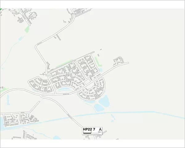 Aylesbury Vale HP22 7 Map
