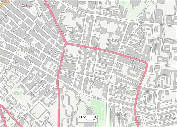 Liverpool L1 9 Map