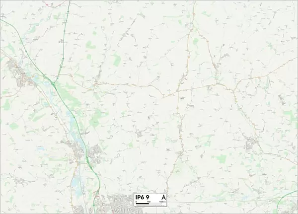 Mid Suffolk IP6 9 Map