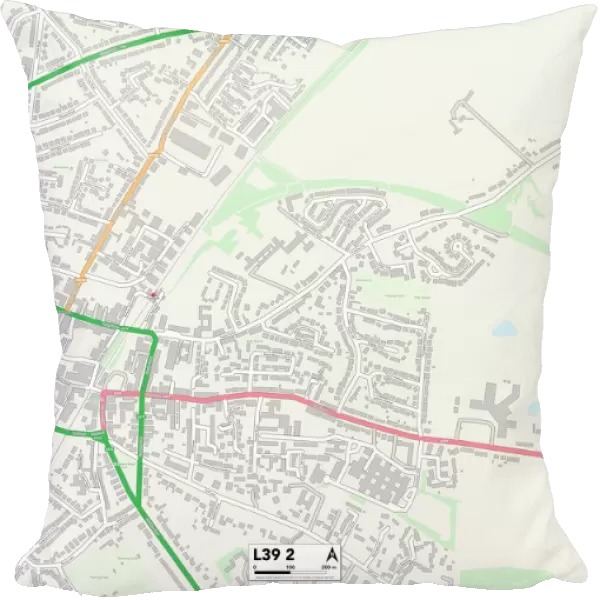 West Lancashire L39 2 Map