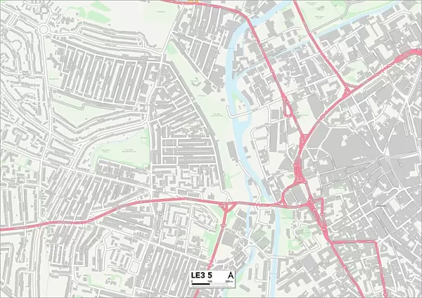 Leicester LE3 5 Map