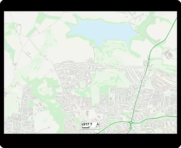 Leeds LS17 7 Map