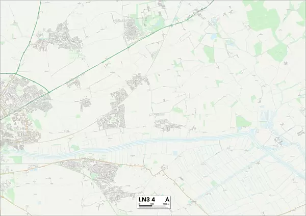 Lincoln LN3 4 Map