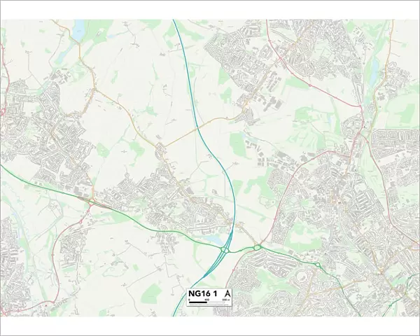Broxtowe NG16 1 Map