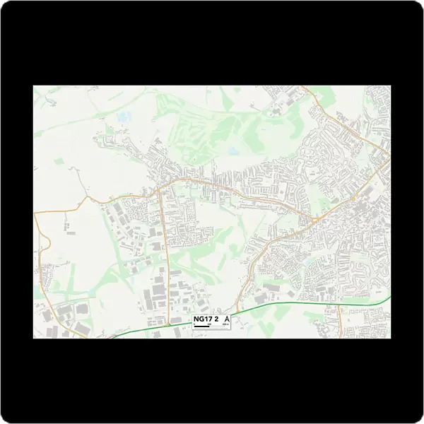 Ashfield NG17 2 Map