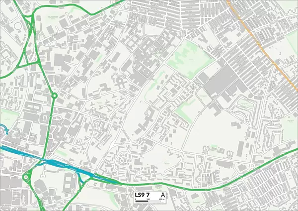 Leeds LS9 7 Map