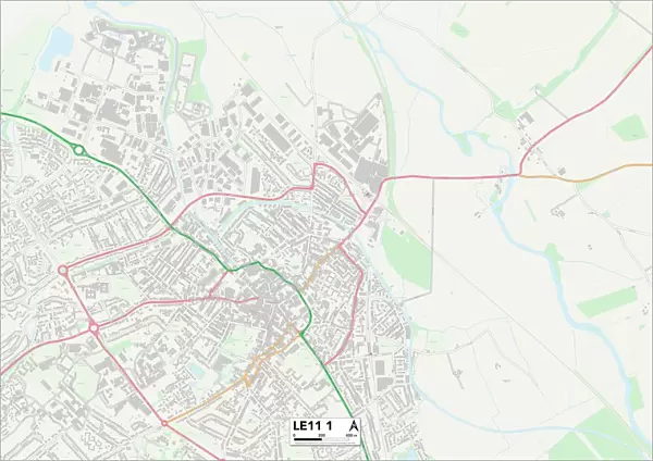 Charnwood LE11 1 Map
