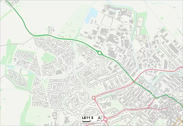 Charnwood LE11 5 Map