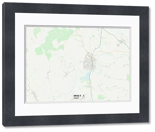 Milton Keynes MK46 5 Map