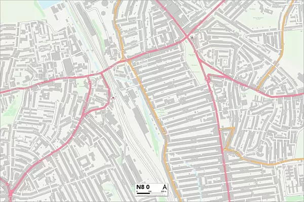 Haringey N8 0 Map