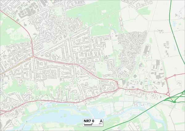 Norfolk NR7 0 Map