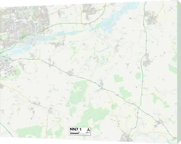 Daventry NN7 1 Map