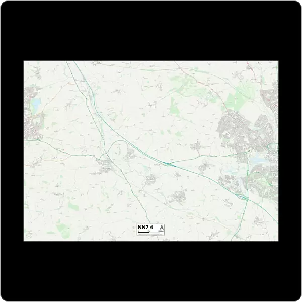 Daventry NN7 4 Map