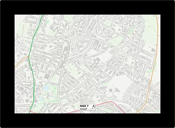 Nottingham NG5 7 Map