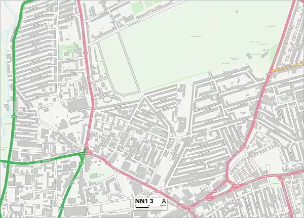 Northampton NN1 3 Map
