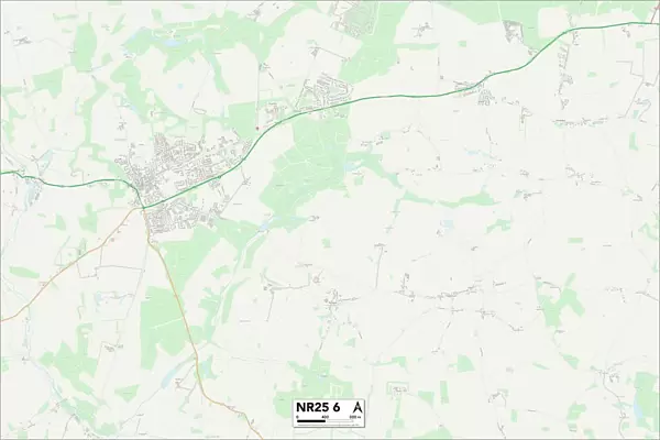 Norfolk NR25 6 Map