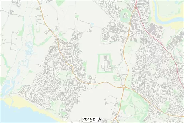 Hampshire PO14 2 Map