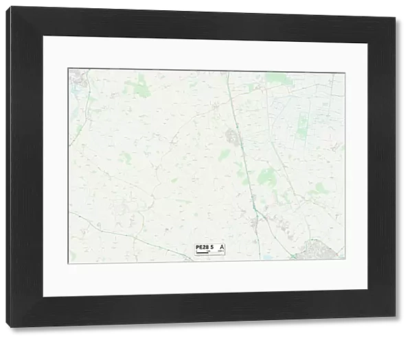 Huntingdonshire PE28 5 Map
