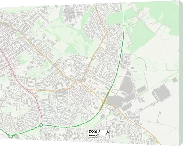 Oxford OX4 2 Map