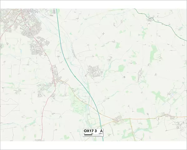 Cherwell OX17 3 Map