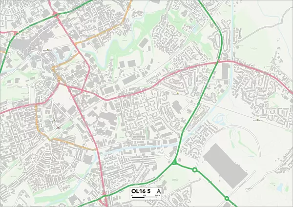 Rochdale OL16 5 Map