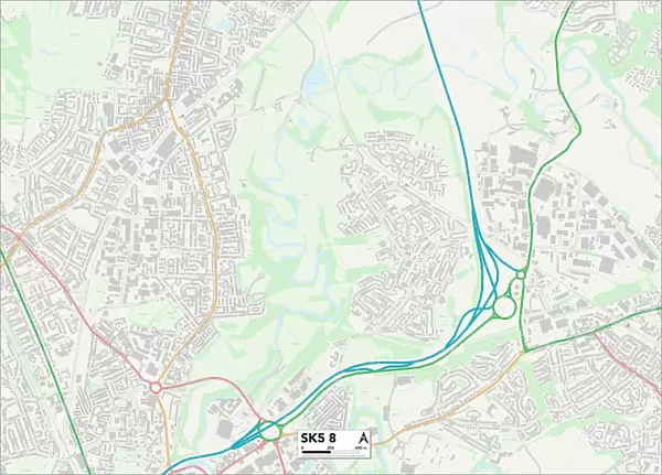 Stockport SK5 8 Map