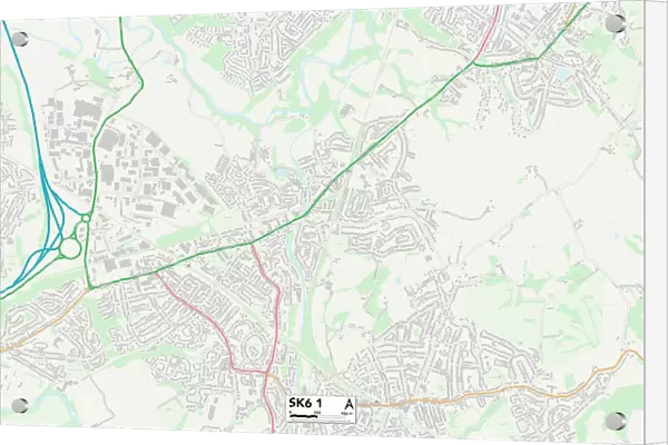 Stockport SK6 1 Map