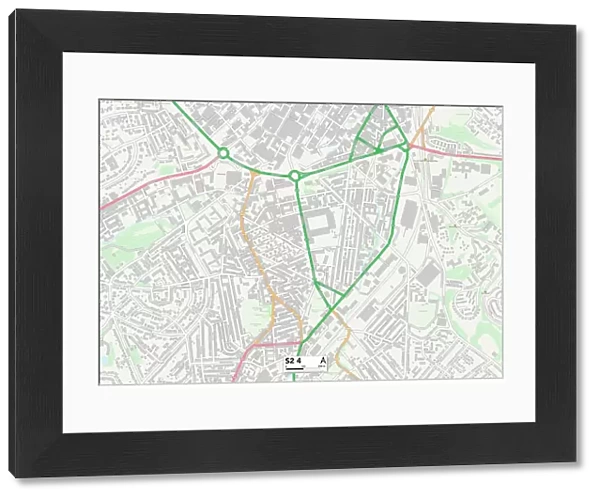 Sheffield S2 4 Map