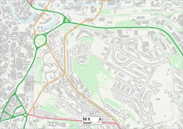 Sheffield S2 5 Map