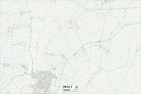 Fenland PE14 7 Map
