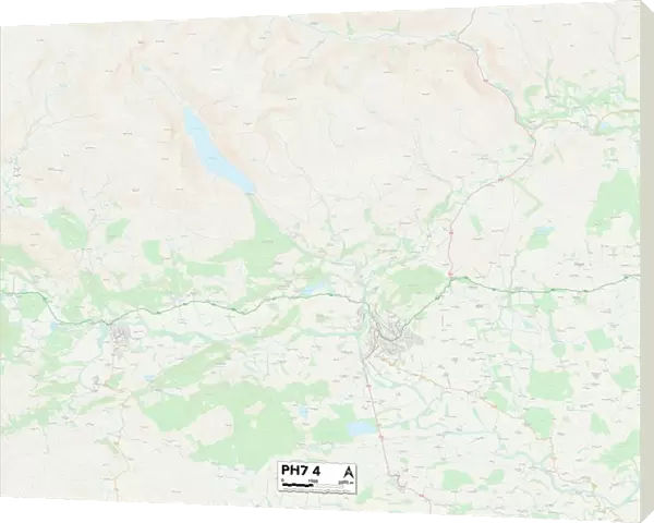Perth and Kinross PH7 4 Map